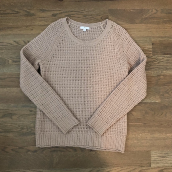 Purple/Gray Waffled Sweater - Picture 1 of 3